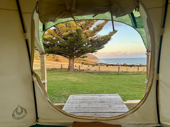 Seacroft Tent 1 - Stunning Ocean View - Colac Otway Shire