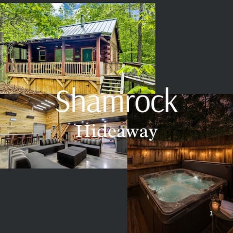 Shamrock Hideaway with Entertainment Barn