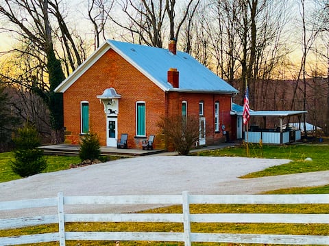 Unique 1888 Schoolhouse with Highland Cows