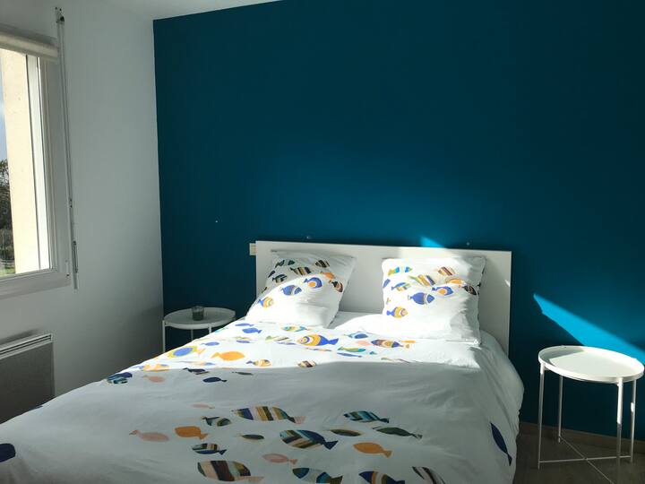 chambre 2 lit double (140cm)