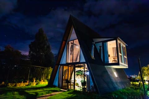 Popular Airbnb listing: A-frame Urubamba for 2 in Urubamba