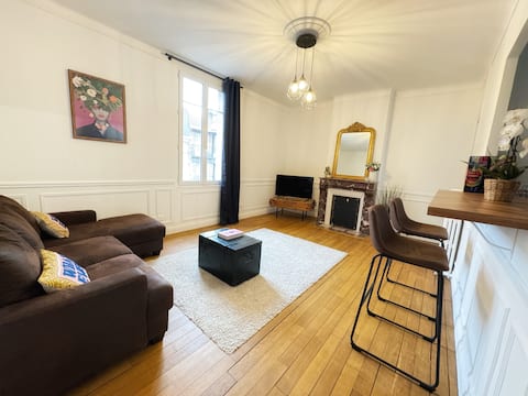 Airbnb performant: In the heart of the City of Sacres - Renovated apartment à Reims