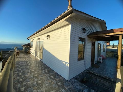 casa vista al mar