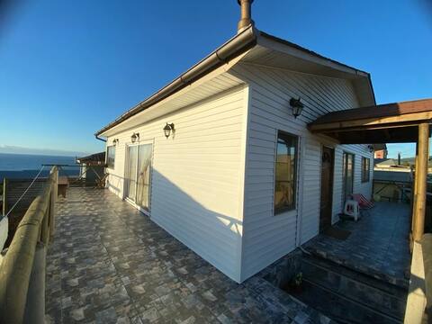 casa vista al mar