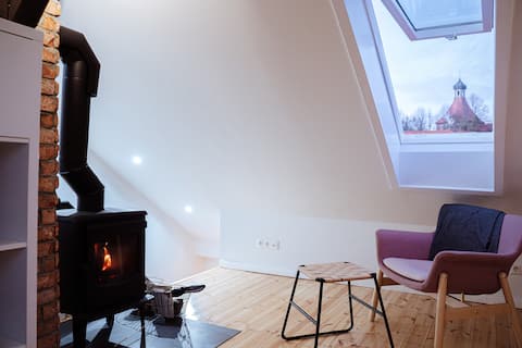 House on the coast/duplex apartment near the Baltic Sea
