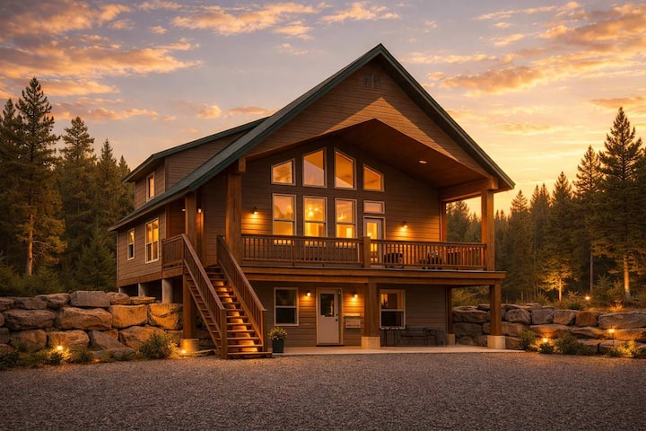Tanglewood Lodge Tina Caliente Wifi Gratuito Barbacoa Parrilla Fuego 35 Min A Ynp Bball Y Pista De Voleo - Island Park, ID