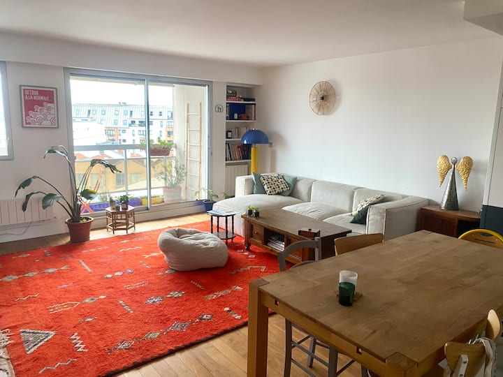 Appartement Calme, Vue Imprenable, Proche Canal - Paris