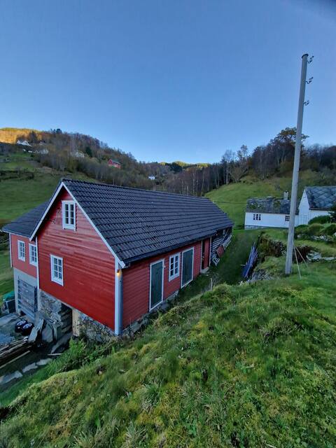 Farm and bakery by the sea, beautiful fjord view