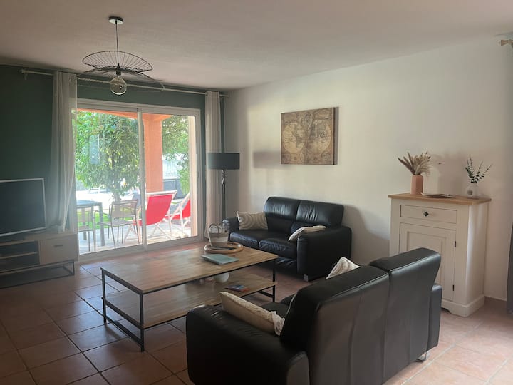 Maison 6/8 Pers. Avec Piscine - Laroque-des-Albères