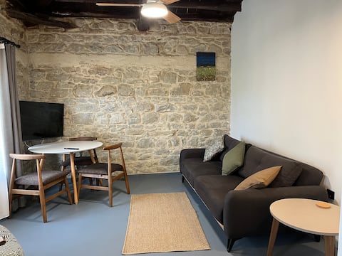 Garden and Underfloor Heating Stone House in Gökçeada Center