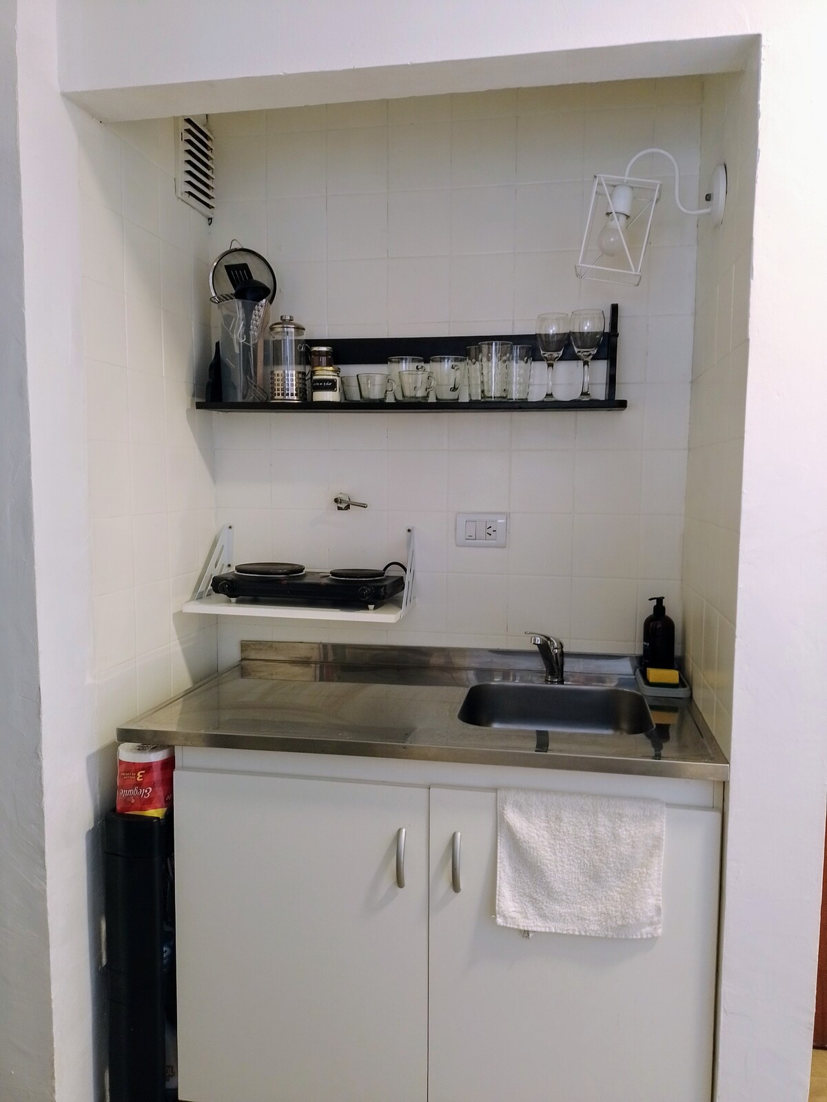 Departamento monoambiente con balcón en San Nicolás