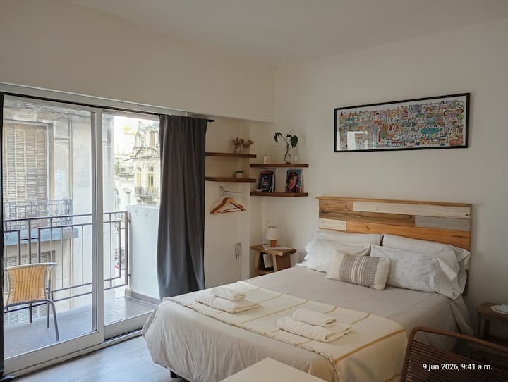Departamento Con Balcón Muy Luminoso Y Cálido - 阿根廷