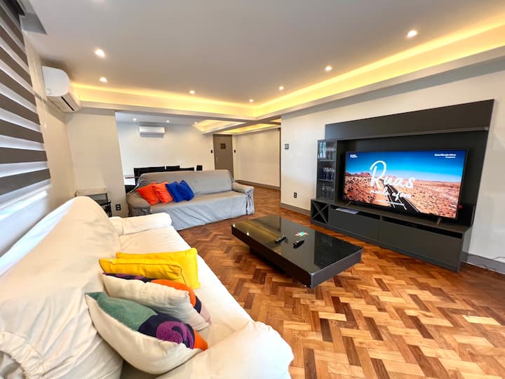 Apt Reformado, Vista Lateral Mar Em Copacabana! - Ipanema