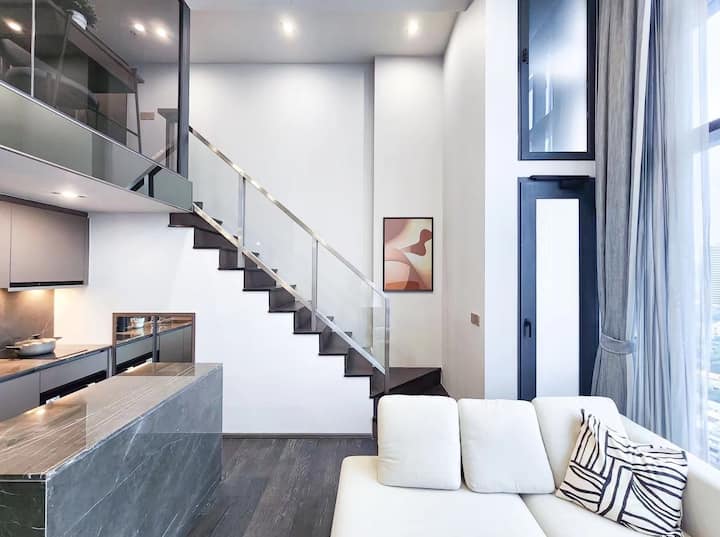 Siam Area Top Luxury Condo/bts 3 Mins/food Street - Bangkok