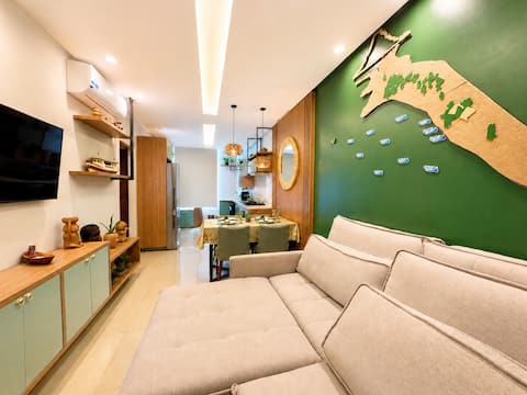 Flat Tapajós-Luxury Comfort, 150m from the beach