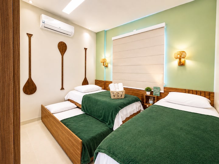 Flat Tapajós-Luxury Comfort, 150m from the beach