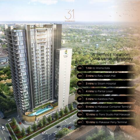 NEW! Apartment 31 Sudirman Makassar-Ujung Pandang