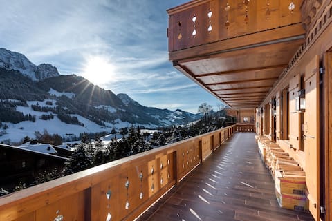 Luxurious Apartment 8 min from Gstaad