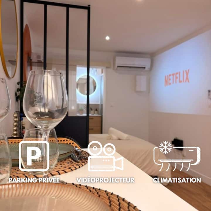 Vidéoprojecteur - Clim - Centre - Tout à Pied - Salon-de-Provence