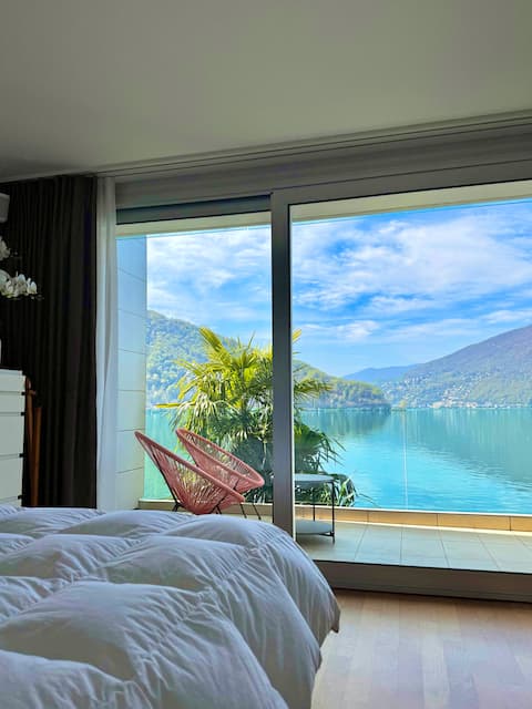 Villa San Nicolao- Privat Access to LakeLuganoSALE