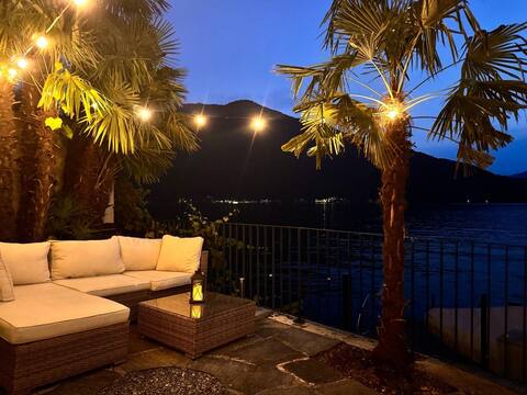 Magnificent luxury villa in Lugano's lake/boat opt