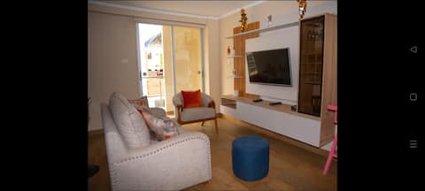 A warm and spacious apartment