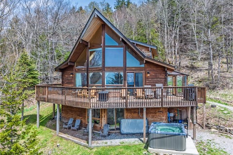 Mountain View Retreat | Hot Tub | Sleeps 18