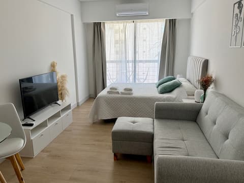Anuncio de Airbnb popular: Brand New Studio for 2 w/ Gym 15 min from Obelisco en Almagro