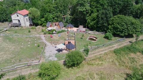 Unusual estate for 16-18 people