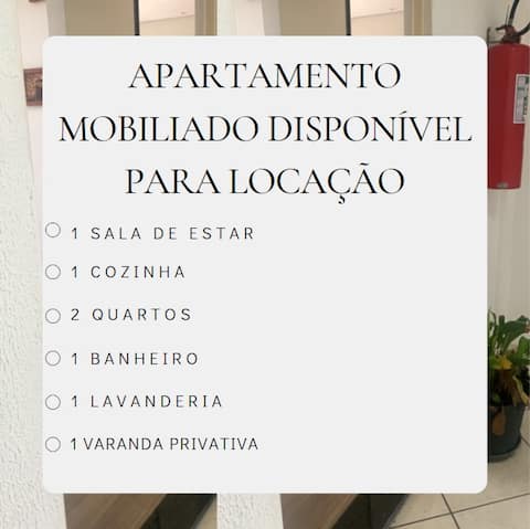 100% furnished apt rental