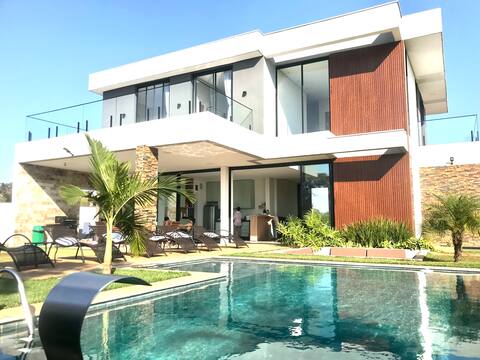 High standard house, dam view