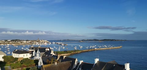 Propriété Airbnb réussie: T2, panoramic sea view, 2-min walk to the beach à Roscoff