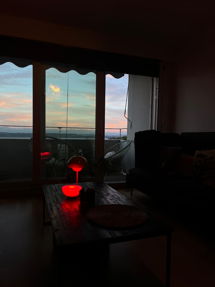 Chambre Cosy à Neuchâtel Vue Sur Le Lac - Canton of Neuchâtel