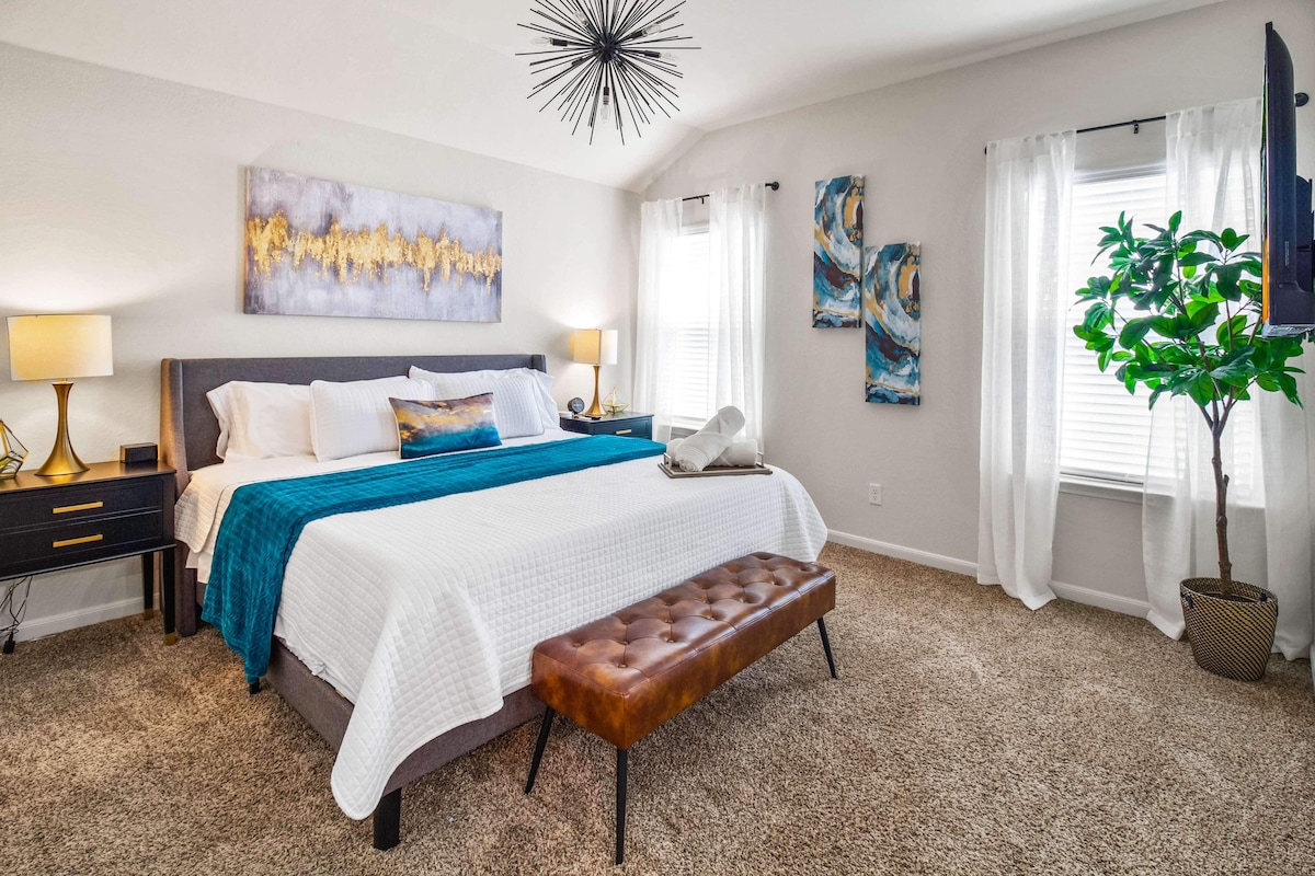 ✨ Ndriçues + relaksues — çlodhu në këtë vendpushim të qetë pasi të eksplorosh San Antonion.
