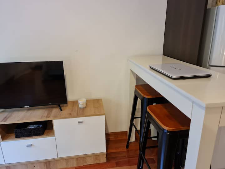 Departamento monoambiente con balcón en Villa Urquiza