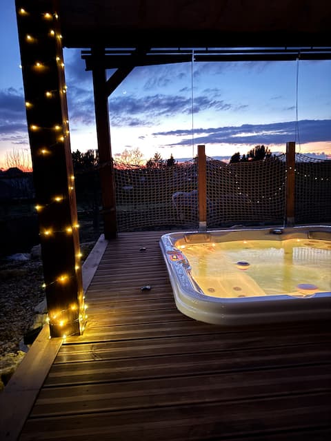 Peaceful house 5* bucolic place and private spa