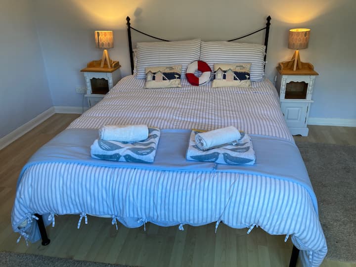 Comfortable king size bed 