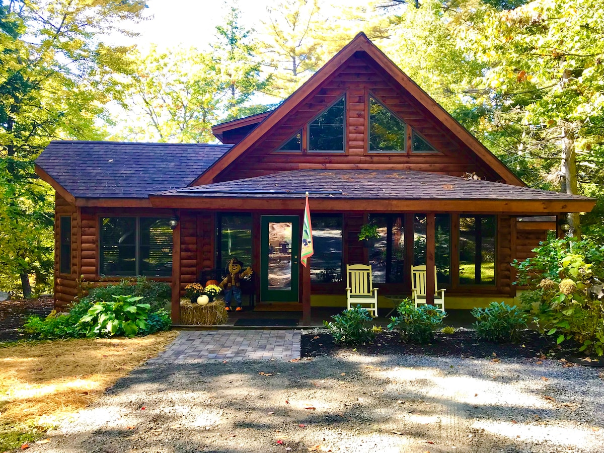 Tranquilidad en Long Pond Rome Me Cabañas en renta en Roma, Maine