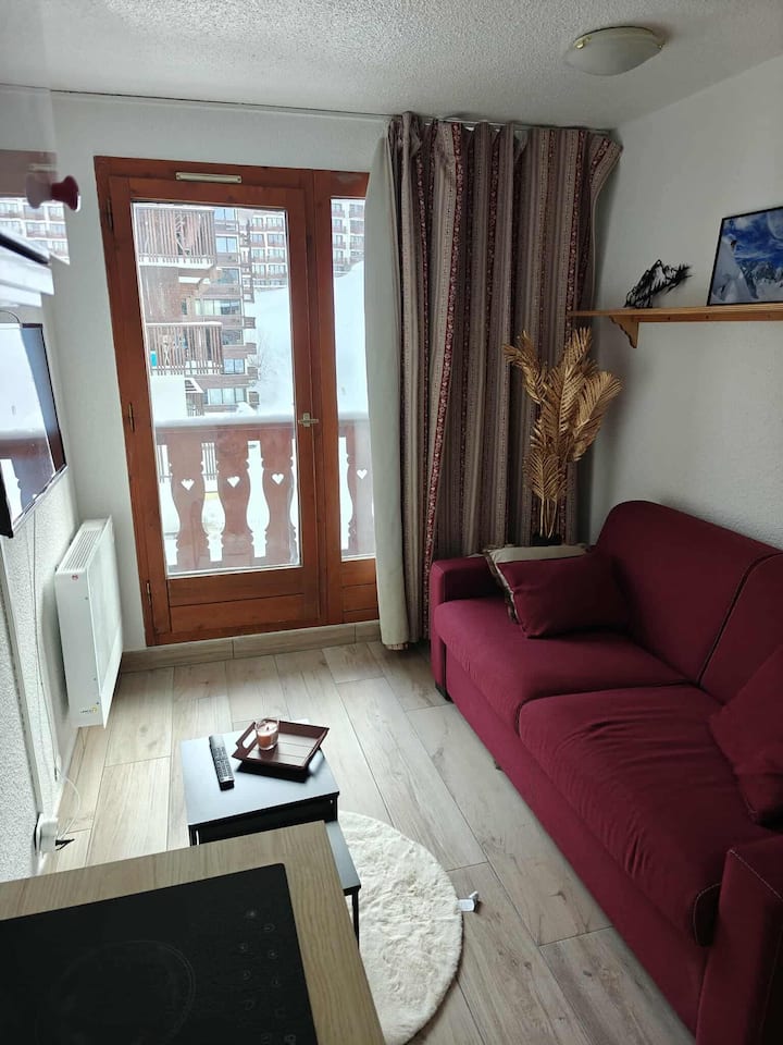 T- Joli Studio Renové / 2-4 Pers. - Tignes