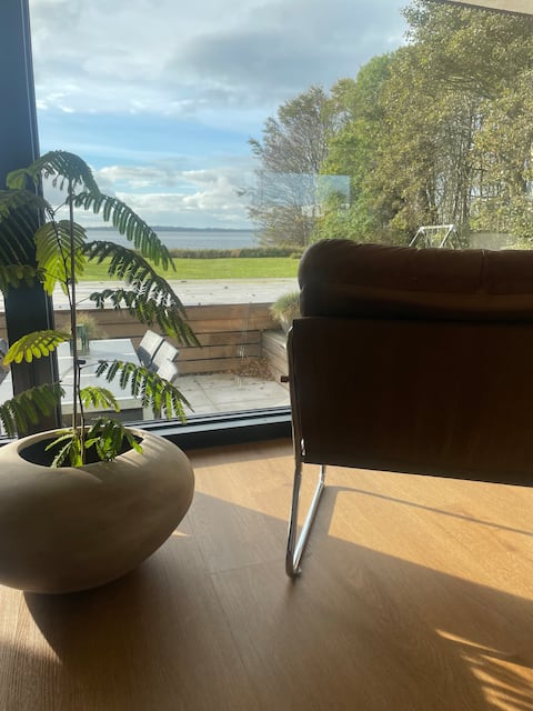 Architect-designed house on the waterfront