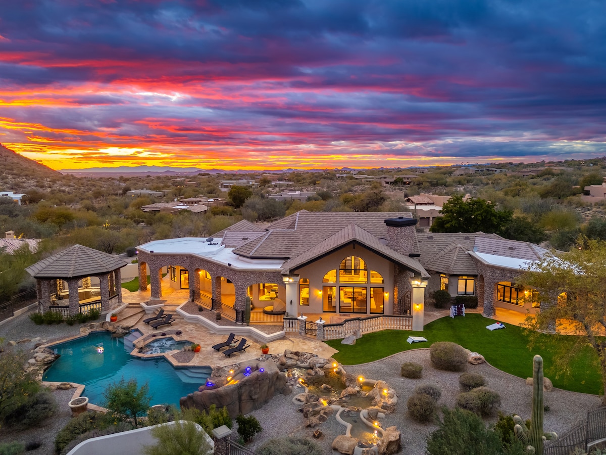 Scottsdale Diamond Mtn Oasis+Waterslide+Pickleball - Houses for