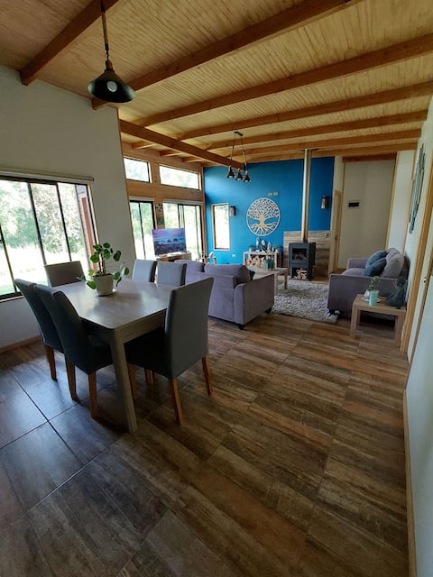 Villarrica cabin 5-6 people