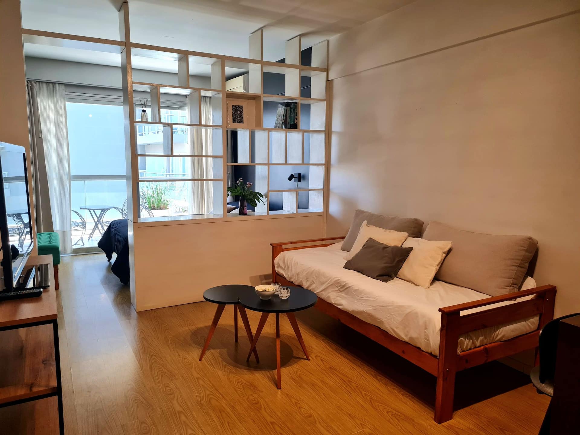 Departamento monoambiente con balcón en Palermo