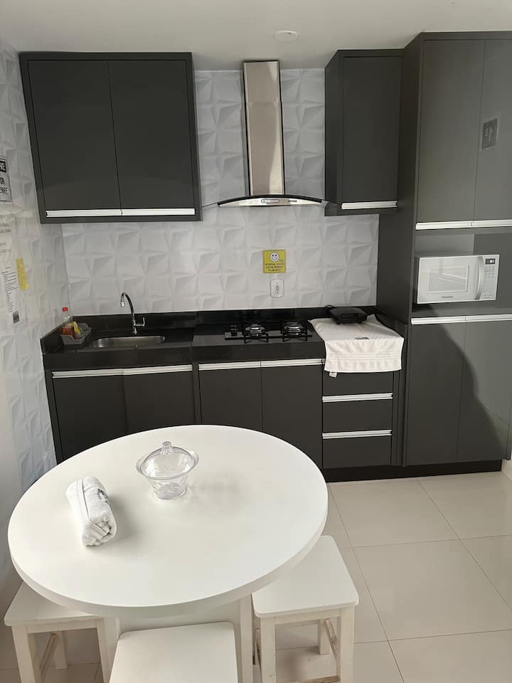 [603] Flat Moderno No Coração Da Cidade - Caldas Novas