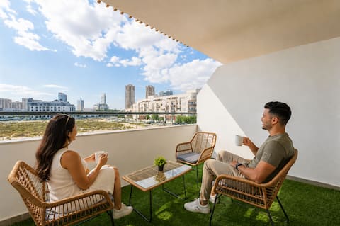 HAVN - Studio Apartment in Living Garden, JVC