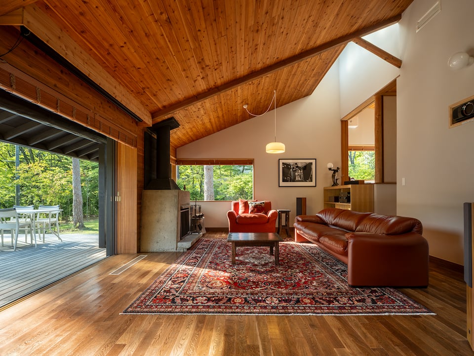 A riverside forest villa in Karuizawa, Karuizawa, Nagano, Japan, photo 2 of 10