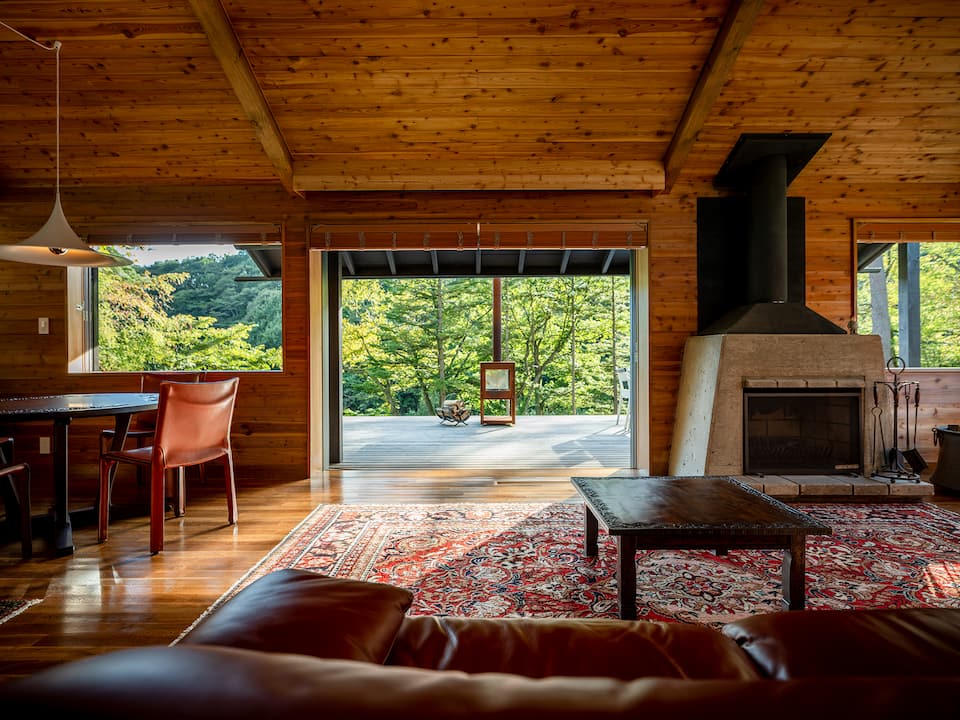 A riverside forest villa in Karuizawa, Karuizawa, Nagano, Japan, photo 4 of 10