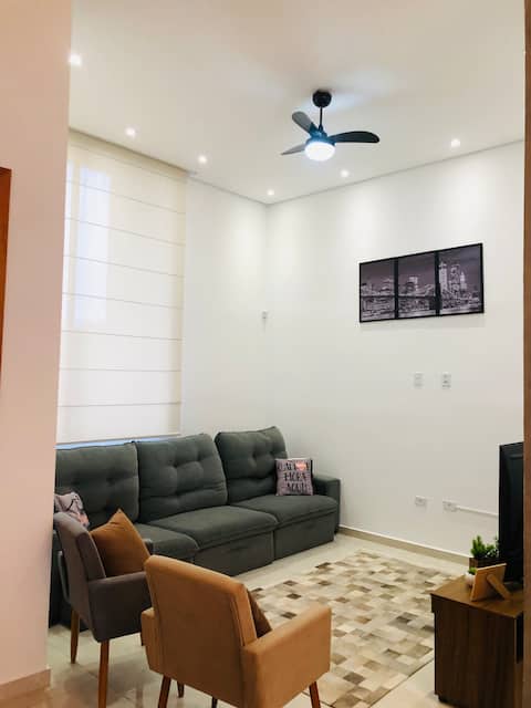 Top Airbnb: House with pool and barbecue grill Ninho verde 1 em Porangaba