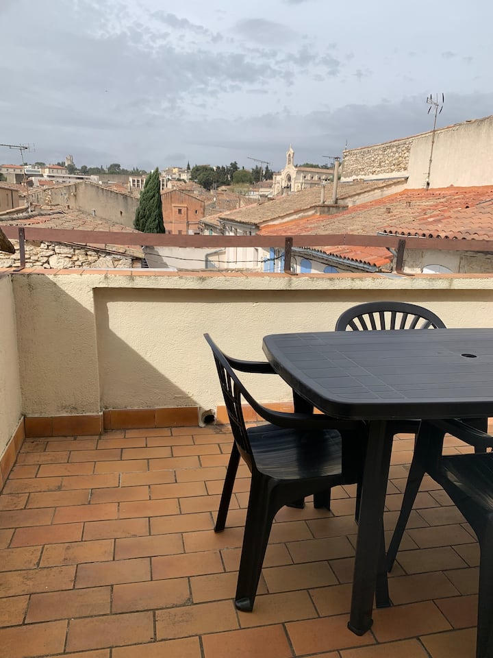 L'aréna - Logement Cosy Proche De La Maison Carrée - 尼姆