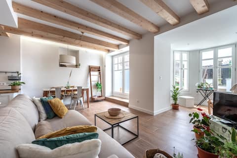 ideal & sunny • duplex with garden